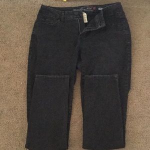 Black skinny jeans